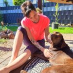Rezension_Ariane mit Hündin Lina